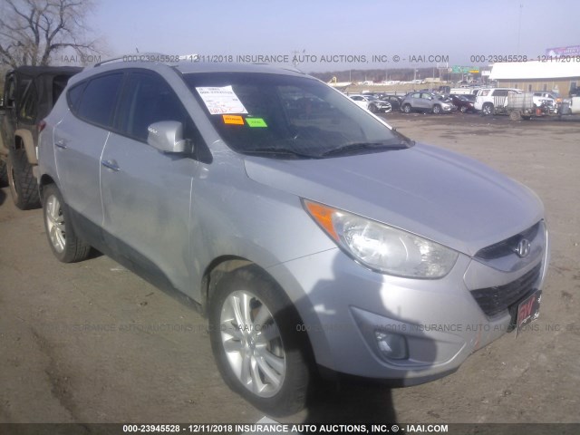 KM8JU3AC3AU012815 - 2010 HYUNDAI TUCSON GLS/LIMITED 银色 照片 1