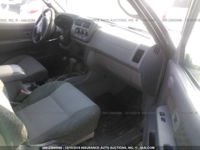 5N1ED28YX1C567778 - 2001 NISSAN XTERRA XE/SE GREEN photo 5