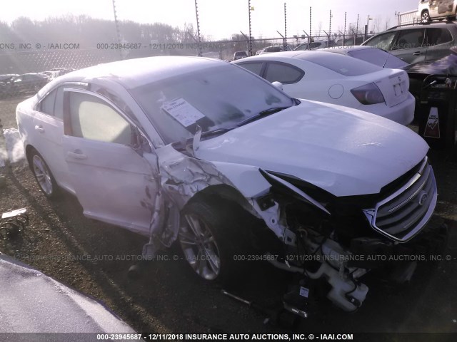 1FAHP2H85DG160284 - 2013 FORD TAURUS SEL WHITE photo 1