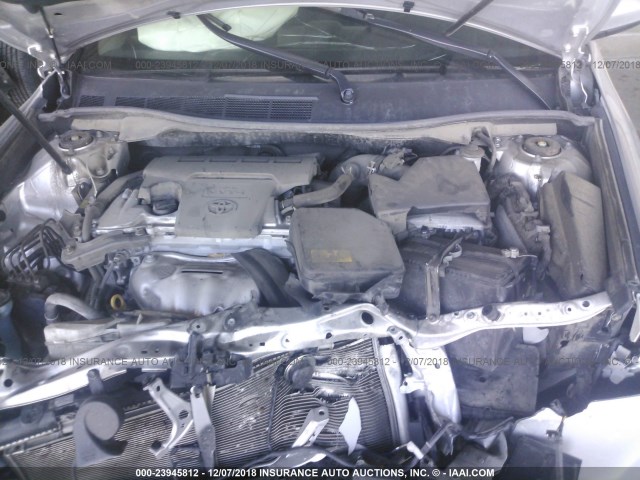 4T1BF1FK4EU378081 - 2014 TOYOTA CAMRY L/SE/LE/XLE 银色 照片 10