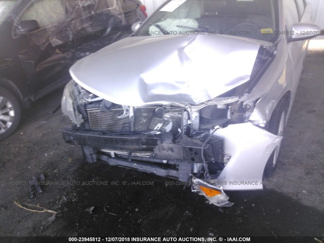 4T1BF1FK4EU378081 - 2014 TOYOTA CAMRY L/SE/LE/XLE 银色 照片 6