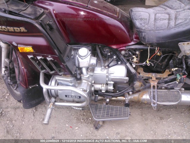 1HFSC1411FA109939 - 1985 HONDA GL1200 I MAROON photo 10