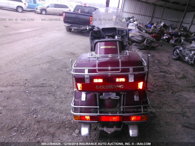 1HFSC1411FA109939 - 1985 HONDA GL1200 I MAROON photo 6