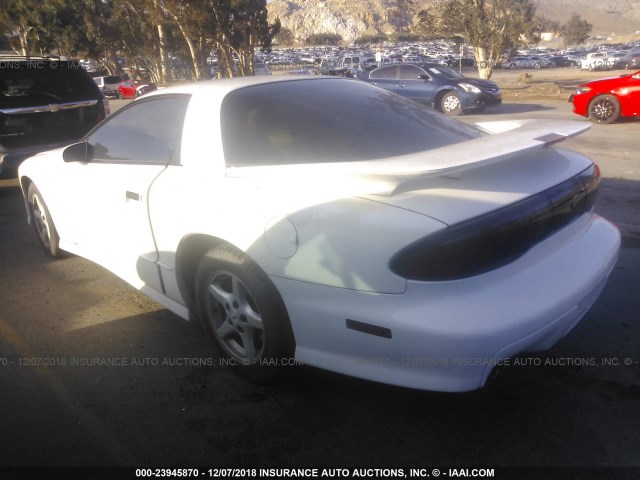 2G2FV22P8S2204990 - 1995 PONTIAC FIREBIRD FORMULA/TRANS AM WHITE photo 3