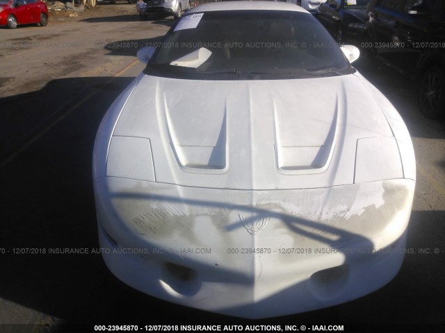 2G2FV22P8S2204990 - 1995 PONTIAC FIREBIRD FORMULA/TRANS AM WHITE photo 6