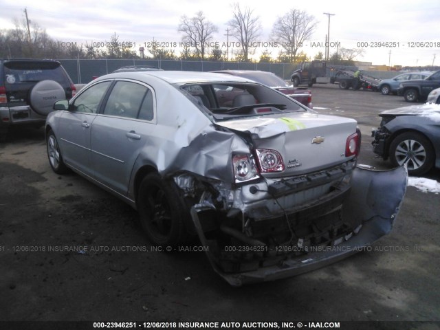 1G1ZG57B89F105606 - 2009 CHEVROLET MALIBU LS 银色 照片 3