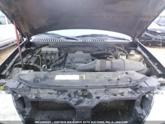 5LMFU27505LJ09195 - 2005 LINCOLN NAVIGATOR Қара фото 10