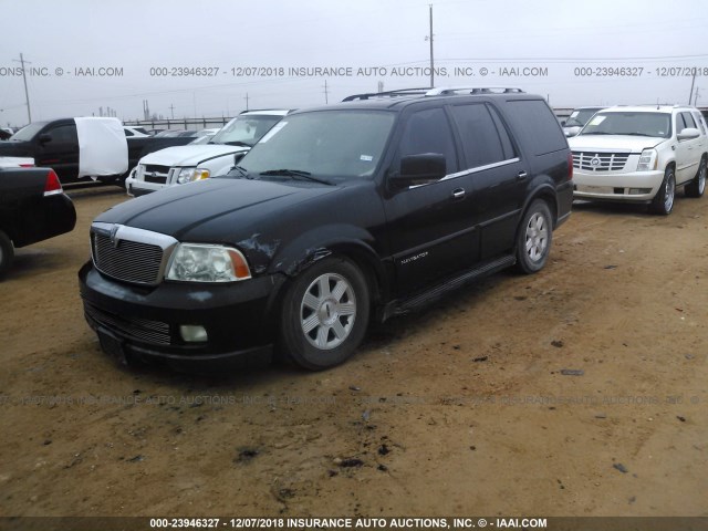 5LMFU27505LJ09195 - 2005 LINCOLN NAVIGATOR Қара фото 2