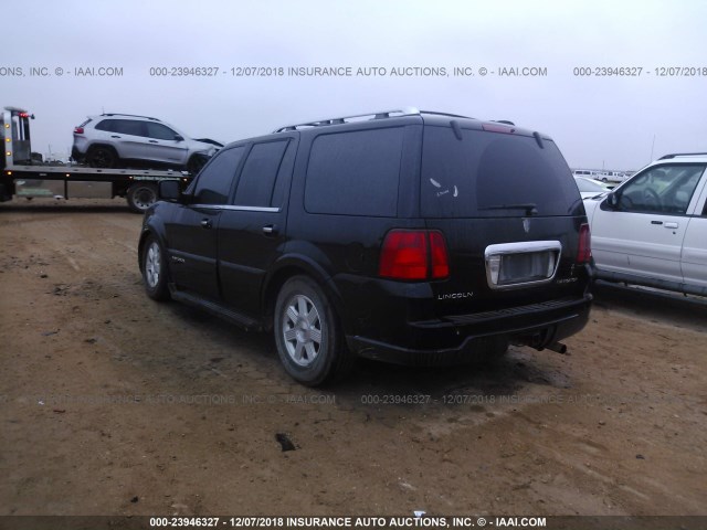 5LMFU27505LJ09195 - 2005 LINCOLN NAVIGATOR Қара фото 3