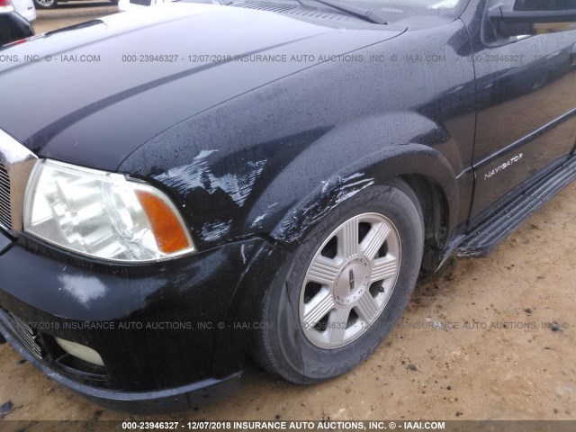 5LMFU27505LJ09195 - 2005 LINCOLN NAVIGATOR Қара фото 6