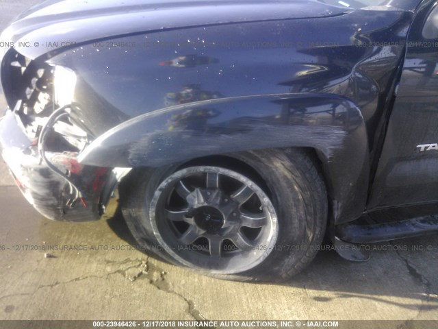 3TMJU62N28M070483 - 2008 TOYOTA TACOMA DOUBLE CAB PRERUNNER BLACK photo 6