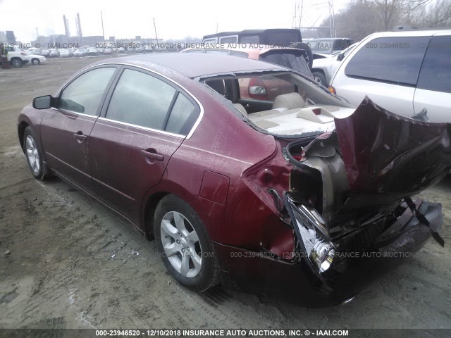 1N4AL21E97C195760 - 2007 NISSAN ALTIMA 2.5/2.5S RED photo 3