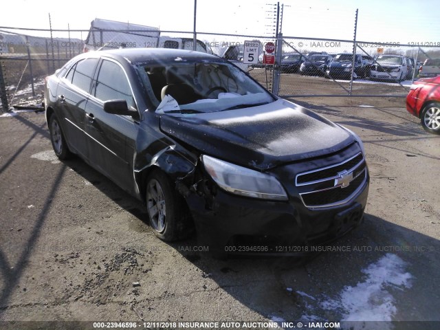 1G11B5SA9DF357318 - 2013 CHEVROLET MALIBU LS 黑色 照片 1