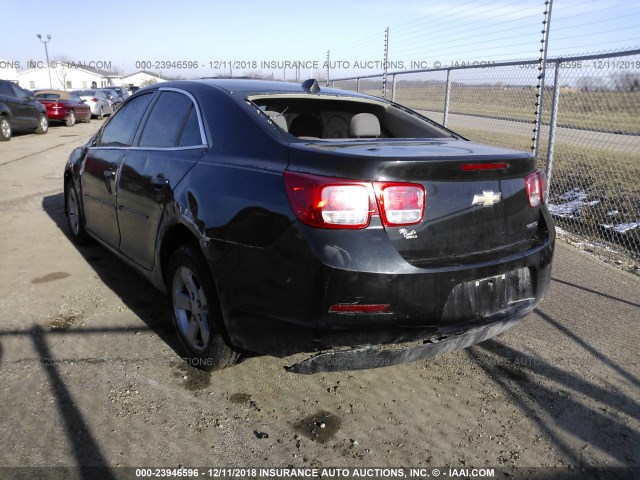 1G11B5SA9DF357318 - 2013 CHEVROLET MALIBU LS 黑色 照片 3