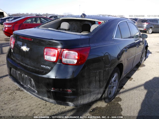 1G11B5SA9DF357318 - 2013 CHEVROLET MALIBU LS 黑色 照片 4