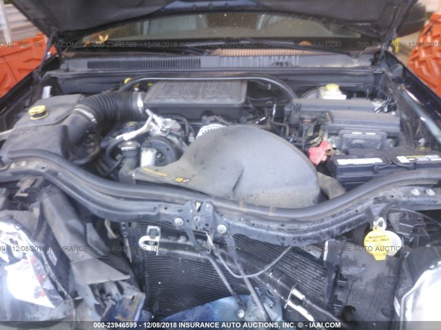 1J4GS48K55C665112 - 2005 JEEP GRAND CHEROKEE LAREDO/COLUMBIA/FREEDOM 蓝色 照片 10