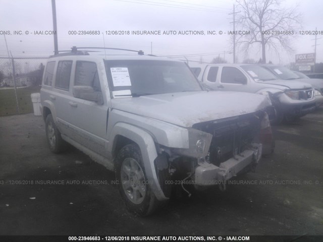 1J8HG48K37C661969 - 2007 JEEP COMMANDER Gümüş foto 1