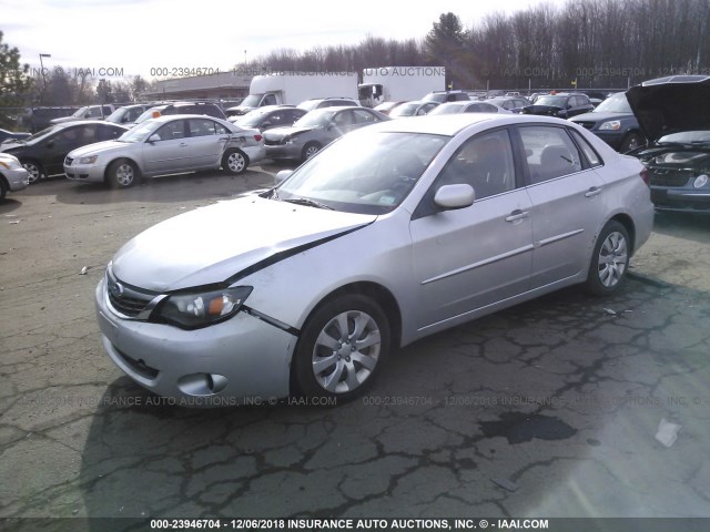 JF1GE61619H501666 - 2009 SUBARU IMPREZA 2.5I SILVER photo 2