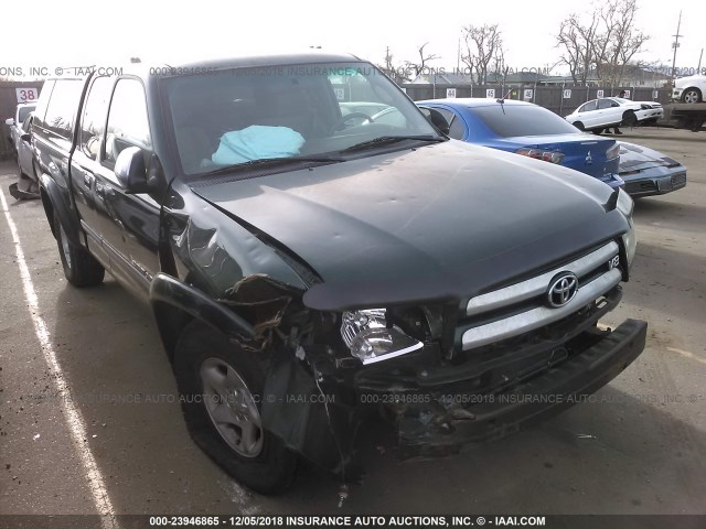 5TBBT44123S345101 - 2003 TOYOTA TUNDRA ACCESS CAB SR5 GREEN photo 6