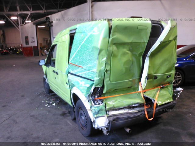 NM0LS7AN1DT132079 - 2013 FORD TRANSIT CONNECT XL GREEN photo 6