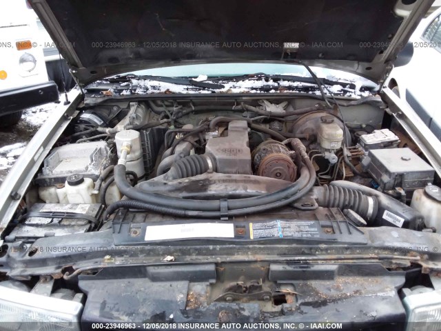 1GCCS145728260161 - 2002 CHEVROLET S TRUCK S10 GOLD photo 10