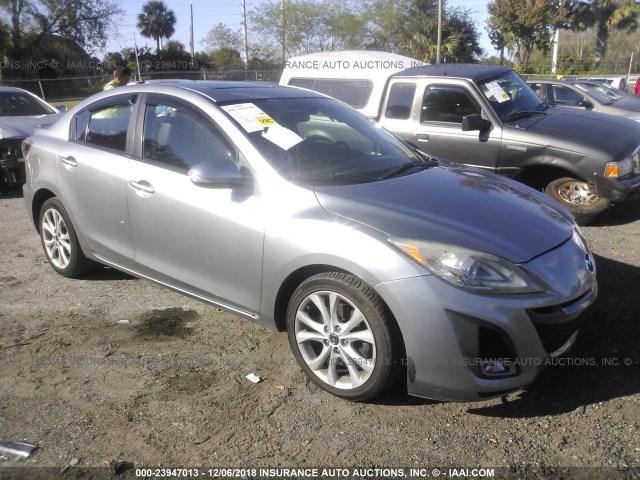 JM1BL1S61A1238474 - 2010 MAZDA 3 S GRAY photo 1