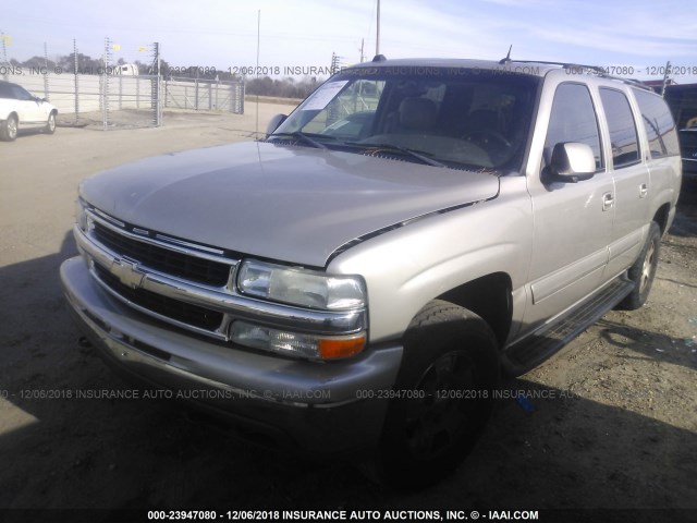 3GNFK16Z14G280309 - 2004 CHEVROLET SUBURBAN K1500 BEIGE photo 2