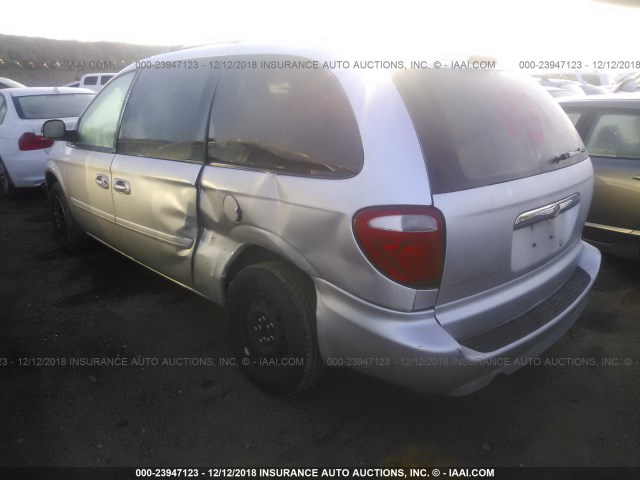 2A4GP44R16R753443 - 2006 CHRYSLER TOWN & COUNTRY LX SILVER photo 3