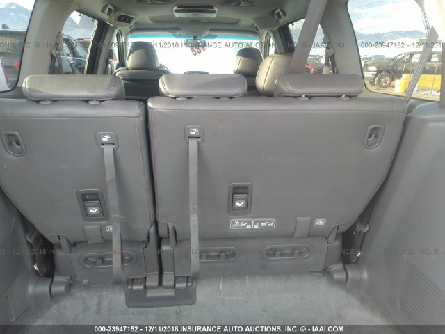 5FNRL38756B433339 - 2006 HONDA ODYSSEY EXL SILVER photo 8