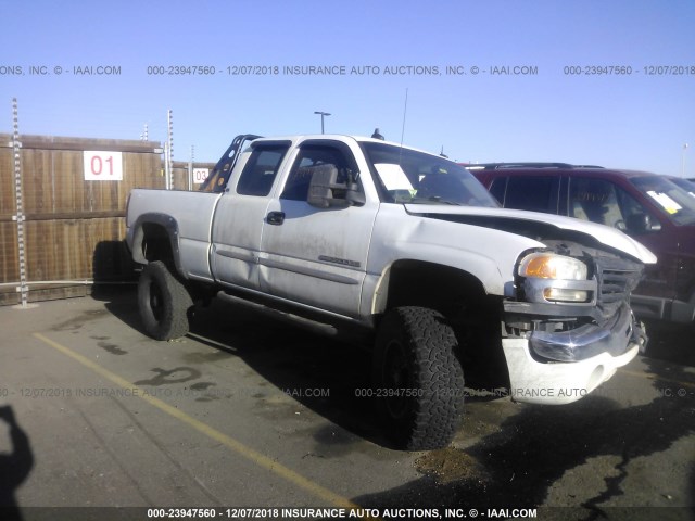 1GTHK29U23E102213 - 2003 GMC SIERRA K2500 HEAVY DUTY WHITE photo 1