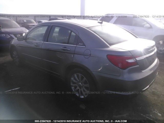 1C3CCBBB4DN604632 - 2013 CHRYSLER 200 TOURING GRAY photo 3