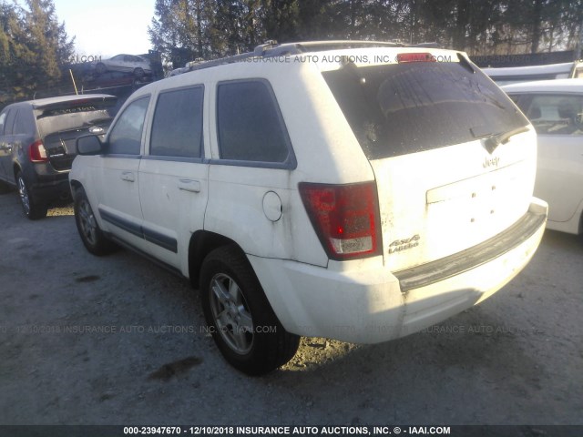 1J8GR48K26C287732 - 2006 JEEP GRAND CHEROKEE LAREDO/COLUMBIA/FREEDOM 白色 照片 3