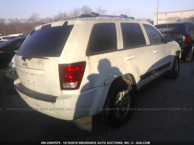 1J8GR48K26C287732 - 2006 JEEP GRAND CHEROKEE LAREDO/COLUMBIA/FREEDOM 白色 照片 4