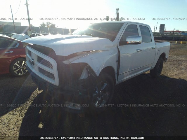 1C6RD6KT4CS281189 - 2012 DODGE RAM 1500 ST WHITE photo 2