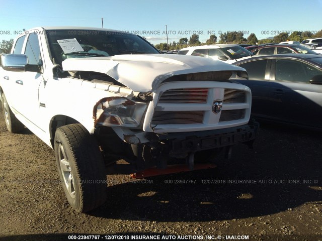 1C6RD6KT4CS281189 - 2012 DODGE RAM 1500 ST WHITE photo 6