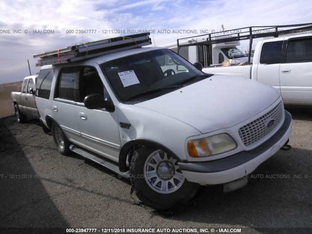 1FMPU16L11LA75344 - 2001 FORD EXPEDITION XLT WHITE photo 1