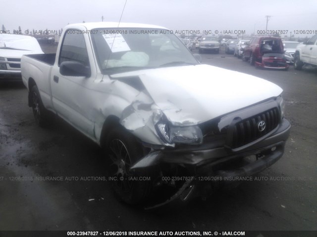 5TENL42N53Z291810 - 2003 TOYOTA TACOMA WHITE photo 1