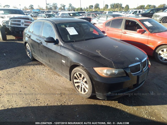 WBAVB13556PT25284 - 2006 BMW 325 I BLACK photo 1