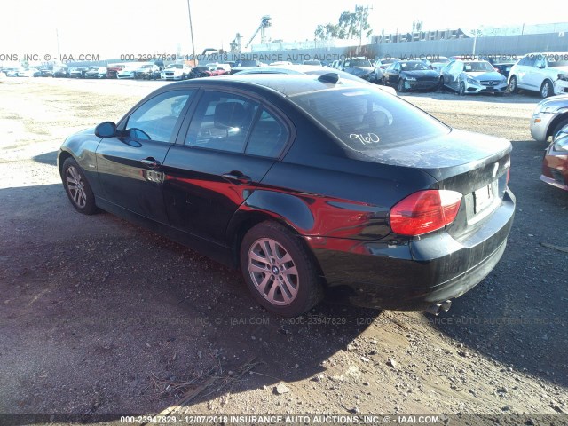 WBAVB13556PT25284 - 2006 BMW 325 I BLACK photo 3