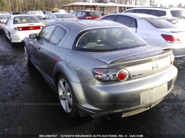 JM1FE17NX40114872 - 2004 MAZDA RX8 GRAY photo 3