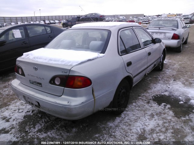 1NXBR12E92Z605736 - 2002 TOYOTA COROLLA CE/LE/S SILVER photo 4