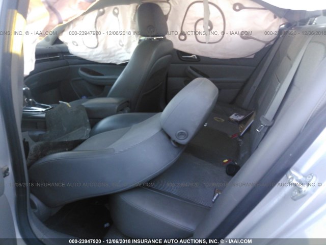 1G11D5SR3DF157311 - 2013 CHEVROLET MALIBU 1LT 银色 照片 8