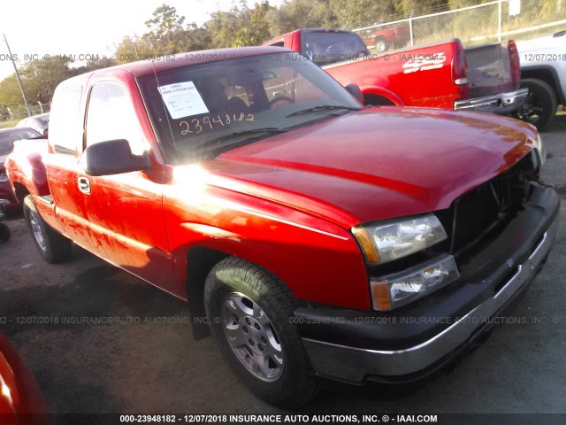 1GCEC19V34Z222907 - 2004 CHEVROLET SILVERADO C1500 RED photo 1