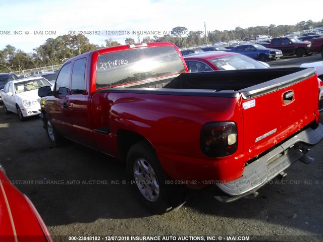 1GCEC19V34Z222907 - 2004 CHEVROLET SILVERADO C1500 RED photo 3