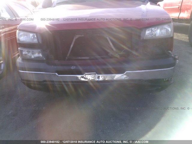 1GCEC19V34Z222907 - 2004 CHEVROLET SILVERADO C1500 RED photo 6