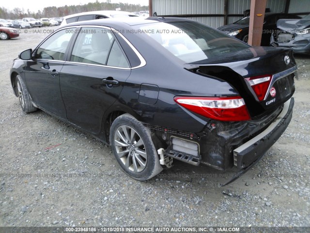 4T4BF1FK4FR480777 - 2015 TOYOTA CAMRY LE/XLE/SE/XSE Dark Blue photo 3