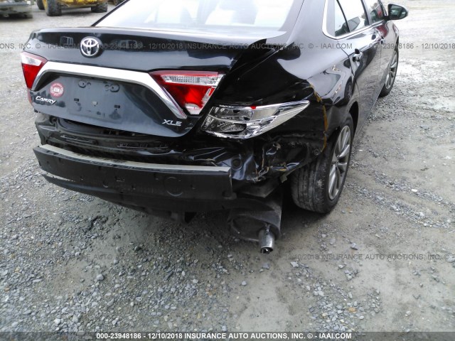 4T4BF1FK4FR480777 - 2015 TOYOTA CAMRY LE/XLE/SE/XSE Dark Blue photo 6