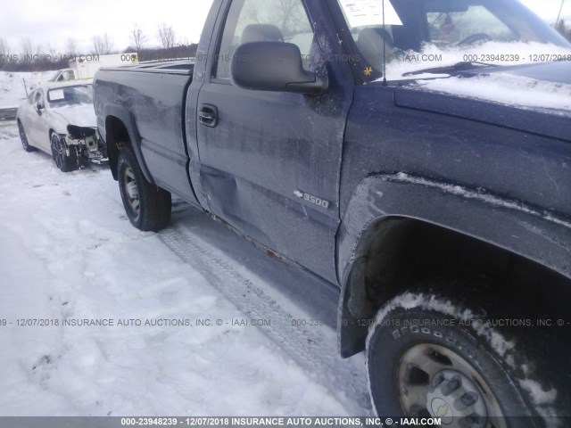 1GCHK34U95E326787 - 2005 CHEVROLET SILVERADO K3500 BLUE photo 6