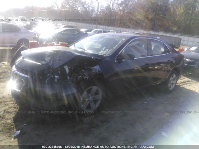 1G11B5SL1EF266708 - 2014 CHEVROLET MALIBU LS 黑色 照片 2