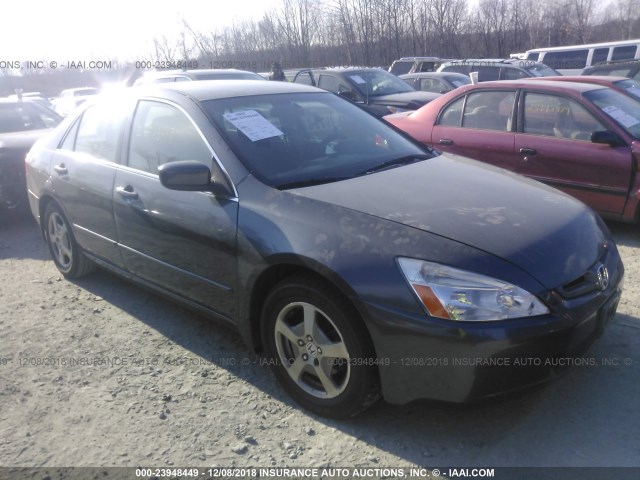 JHMCN36425C015808 - 2005 HONDA ACCORD HYBRID GRAY photo 1